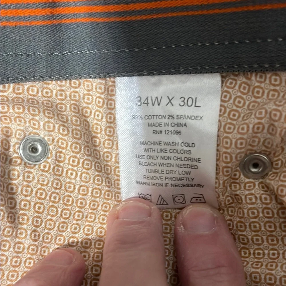 MN1 Original Vintage 34x30 Light Gray Casual Pants